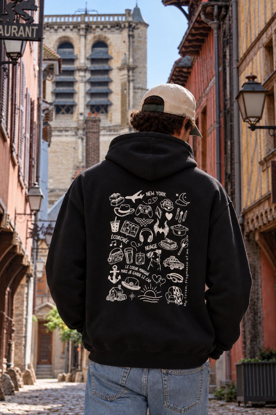 Sweat homme Rêva Totem — Ton histoire, illustrée