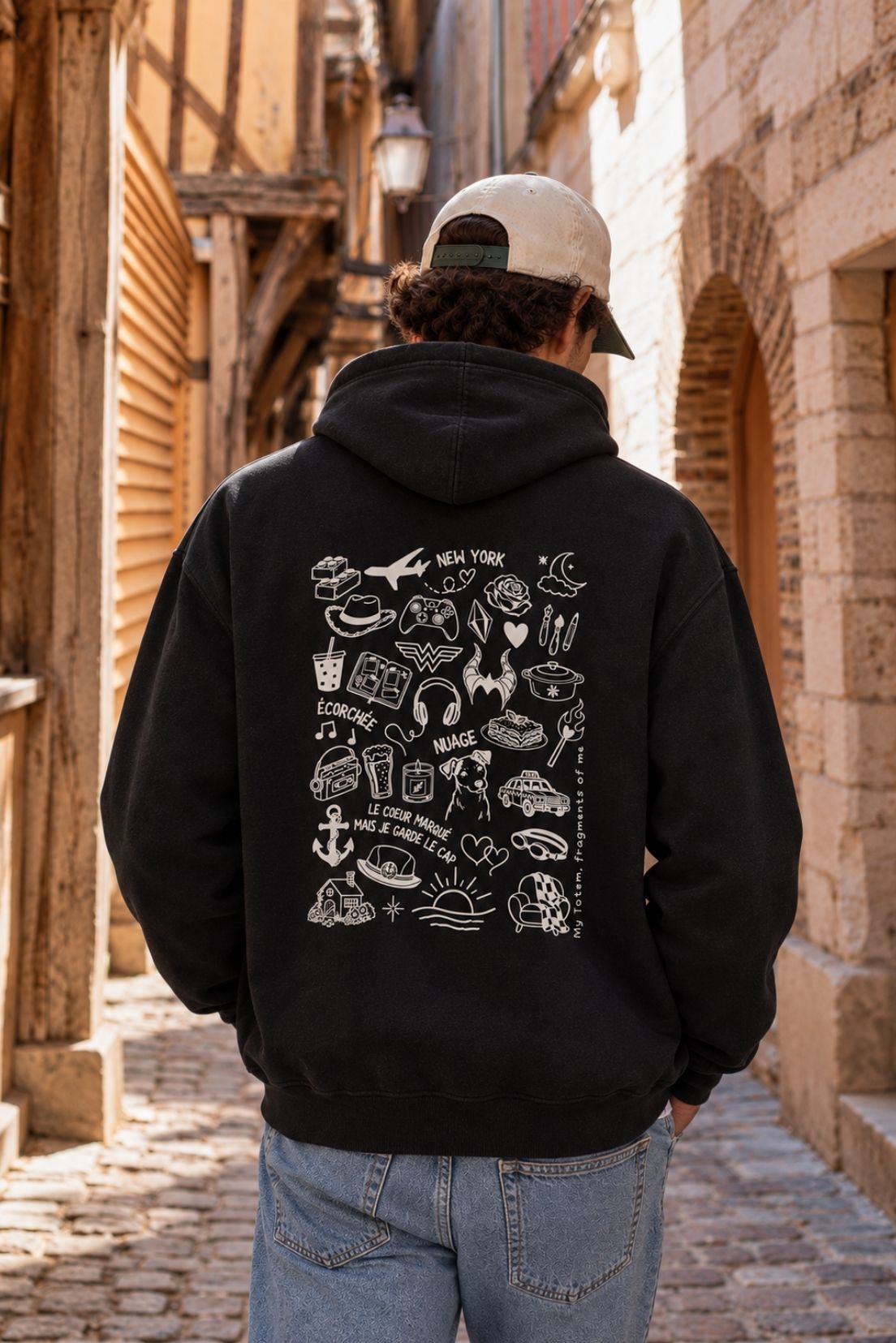 Sweat homme Rêva Totem — Ton histoire, illustrée