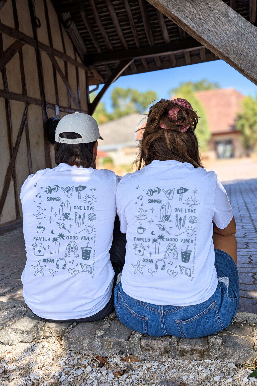T-shirt Rêva Totem — Notre histoire, illustrée