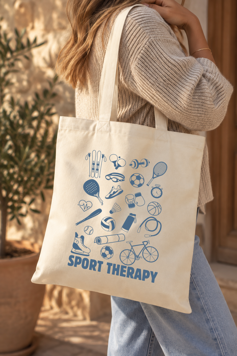 Tote bag Sport Therapy